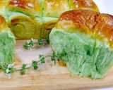 Foto langkah ke 10 dari resep Soft Bread Pandan Serat panjang.