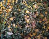 Foto langkah ke 6 dari resep Urap Kangkung,kacang panjang dan jagung manis.