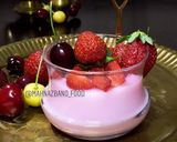 عکس مرحله 1 از دستور محلبی توت فرنگی ترکیه