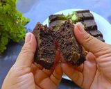 Foto langkah ke 8 dari resep Bolu kukus pandan coklat.