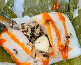 Hình bước làm 5 của món Bánh giò