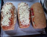 Töltött teljeskiörlésű veknik recept fázis 7 fotója