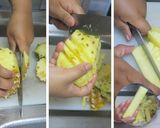 รูปขั้นตอนการทำที่ 1 ของ Kimchi pineapple กิมจิสับปะรด