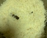 A picture of step 1 of Shahi Moti Pulav.