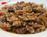 Foto del paso 6 de la receta: Arroz con venado y champiñones