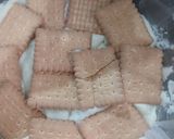 عکس مرحله 2 از دستور کیک یخچالی انار