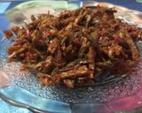 Foto langkah ke 5 dari resep Bilis tempe asam Pedas.