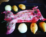Foto del paso 2 de la receta: Conejo al romero en el horno con salsa barbacoa