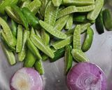 तिडोरा (कुंदरु) प्याज की सब्जी रेसिपी चरण 1 फोटो