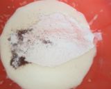 A picture of step 4 of Oreo muffins.