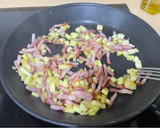 Foto del paso 3 de la receta: Quiche Lorraine bacon y calabacín