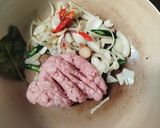 Foto langkah ke 1 dari resep Lodeh Ayam Giling Bumbu Iris.