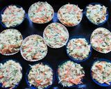 Zöldséges röszti muffin recept fázis 3 fotója