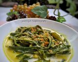 Foto langkah ke 5 dari resep Jukut Bejek Kacang Panjang.