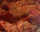 A picture of step 5 of Schezwan chutney.