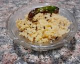 A picture of step 2 of Namkeen maheri / salty curd porridge.