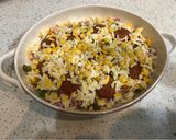 عکس مرحله 3 از دستور خوراک سیب زمینی و ژامبون 😋