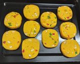 A picture of step 3 of Fruit biscuits (Karachi bakery's).