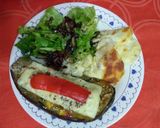 Foto del paso 7 de la receta: Berenjenas rellenas y papas a la crema para los lunes sin carne