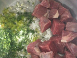 Sancocho o sopa de Guandules