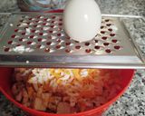 Foto del paso 3 de la receta: Rollitos de Obleas de arroz rellenos de pollo gratinado con bechamel sin lactosa