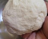 A picture of step 2 of Dudh Pitha.