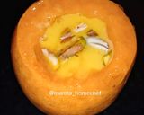 A picture of step 4 of Stuffed Mango kulfi.