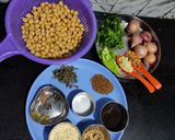ચણાનું (બ્લેક)શાક(chana saak in Gujarati) રેસીપી સ્ટેપ1ફોટો