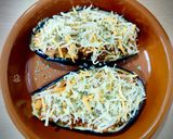 Foto del paso 8 de la receta Berenjena gratinada con codillo y boletus