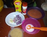 A picture of step 4 of Nyamabite pizza creations.