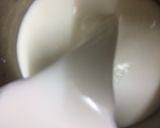 A picture of step 1 of Coconut milk sago with mango.