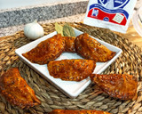 Foto del paso 4 de la receta: Empanadillas de brócoli, pavo y queso de cabra 🥟🥦🧀