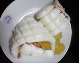 Hình bước làm 5 của món Mực hấp gừng
