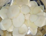 A picture of step 1 of Fried Potato Slices.