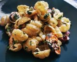 Egyszerű mediterán tészta recept fázis 4 fotója