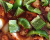 A picture of step 3 of Cola Chicken.