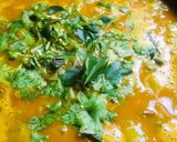 A picture of step 3 of Ridge gourd sabji.