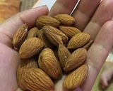 Hình bước làm 1 của món Sữa hạnh nhân khoai lang