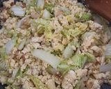 Foto langkah ke 4 dari resep Orak-Arik Tahu Telur Sawi Putih #107.