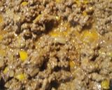 A picture of step 9 of Sloppy Joe Pizza.