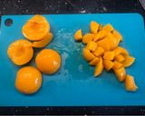 Őszibarack leves gyorsan🍑 recept fázis 2 fotója