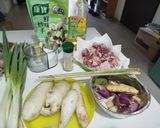 Foto langkah ke 1 dari resep Soto Lobak Daging Kambing.