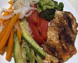 Foto del paso 5 de la receta: Verduras Salteadas con Filete de Pollo