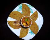 A picture of step 6 of Bottlegourd/Lauki Paratha.