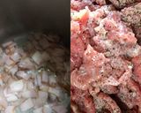 A picture of step 2 of Carne en su Jugo.