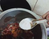 A picture of step 3 of Gheeya kofte veggie.