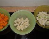 Gyors zöldségleves recept fázis 2 fotója