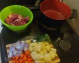 Φωτογραφία βήματος 1 της συνταγής Μοσχάρι βραστό με λαχανικά. ΕΥΚΟΛΑΚΙ. Σούπερ!