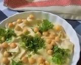 A picture of step 2 of Hummus with Tahini.