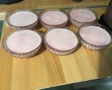 Une image de l'étape 4 de Crèmes roses au jus de pêches de vigne et agar agar (guimauves skull).